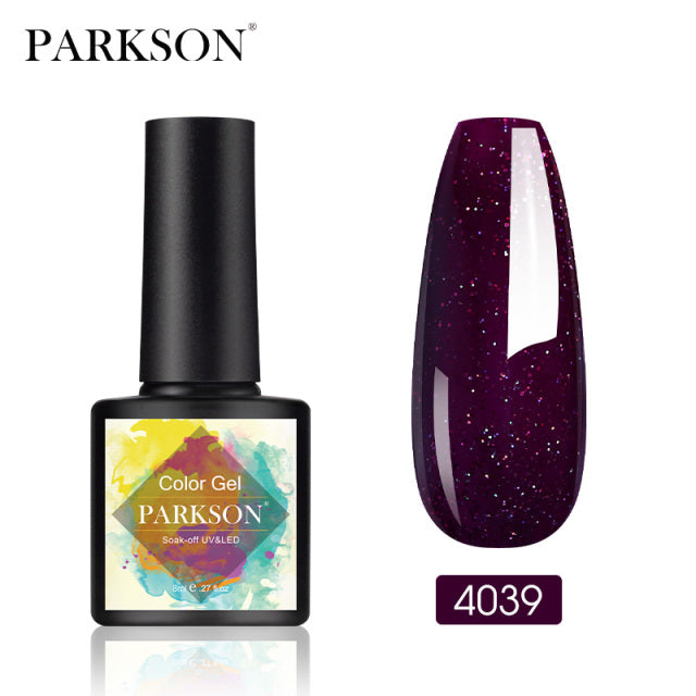 Parkson No Wipe Top Coat Base Coat Nail Gel polish Design Enhancer Varnish Semi Permanent Soak Off UV LED Nail Art Tool
