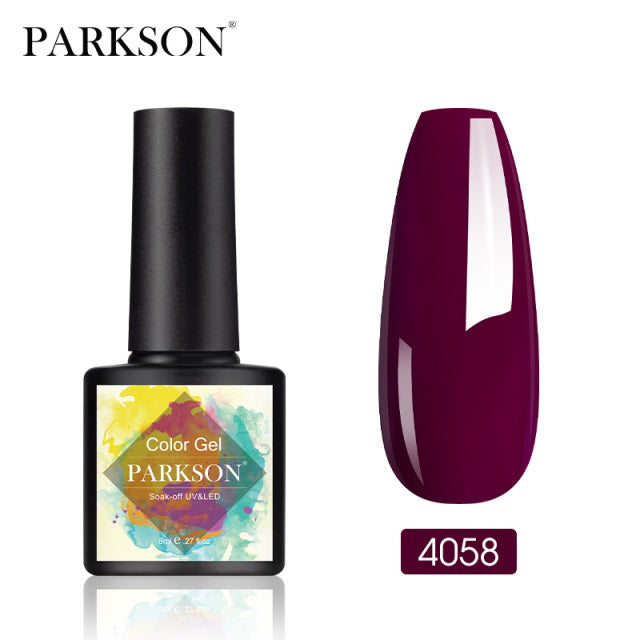 Parkson No Wipe Top Coat Base Coat Nail Gel polish Design Enhancer Varnish Semi Permanent Soak Off UV LED Nail Art Tool