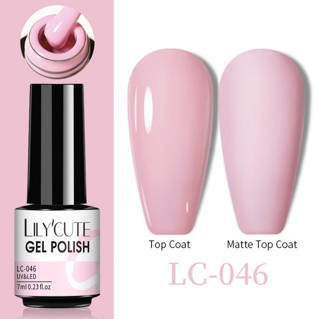LILYCUTE Thermal Nail Gel Polish 3 Layers Temperature Shiny Color Changing Series Semi Permanent Soak Off UV Nail Gels Polish