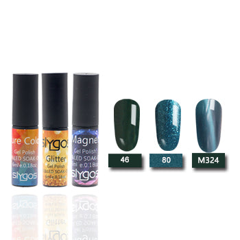 3PC/Set SLYGOS Funny Combo Soak Off UV Nail Gel Polish Top Base Coat Lipstick Shape Nail Polish Lacquer Nail Art Tool Varnish