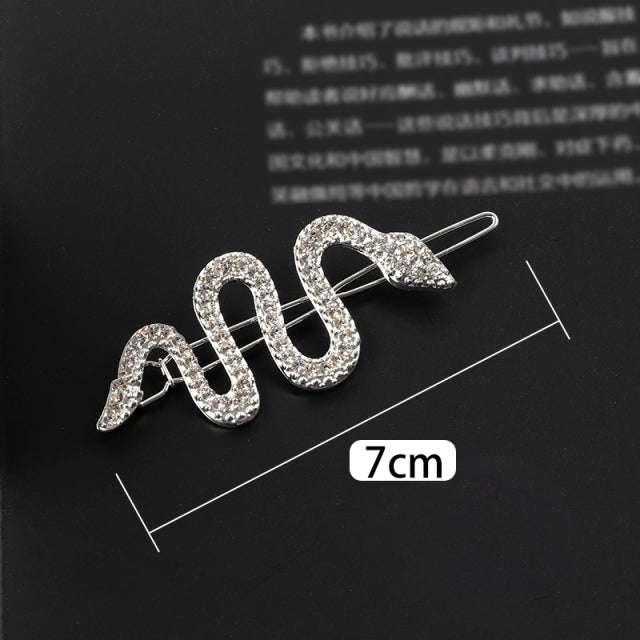 New Women Shining Crystal Rhinestone Luxury Hair Clip Girls Hairpin Hair accessories Headwear Girls Fashion Gift Ornaments