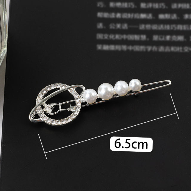 New Women Shining Crystal Rhinestone Luxury Hair Clip Girls Hairpin Hair accessories Headwear Girls Fashion Gift Ornaments