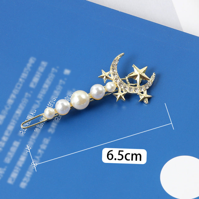 New Women Shining Crystal Rhinestone Luxury Hair Clip Girls Hairpin Hair accessories Headwear Girls Fashion Gift Ornaments