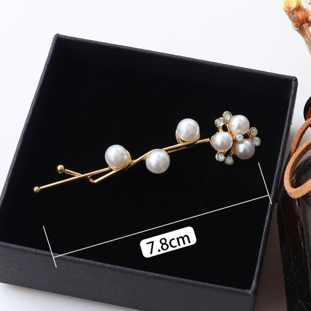 New Women Shining Crystal Rhinestone Luxury Hair Clip Girls Hairpin Hair accessories Headwear Girls Fashion Gift Ornaments