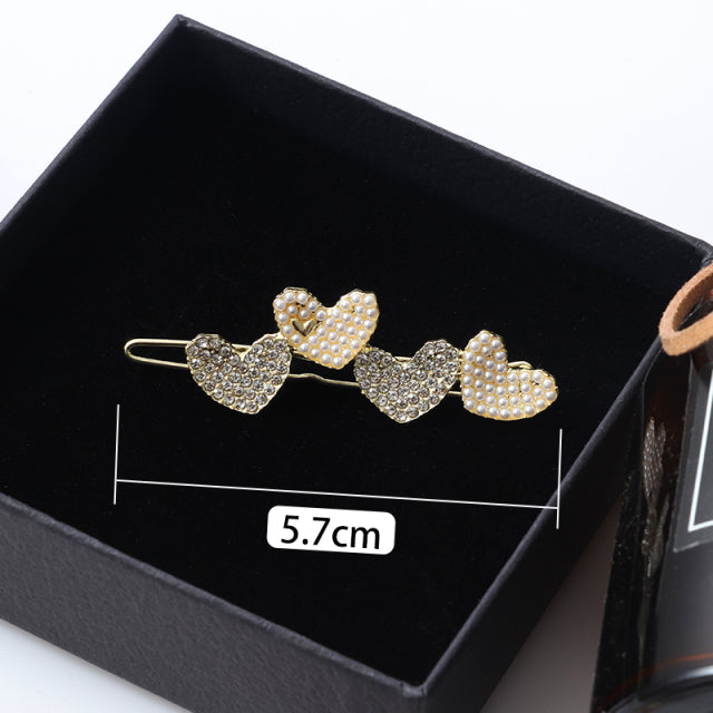 New Women Shining Crystal Rhinestone Luxury Hair Clip Girls Hairpin Hair accessories Headwear Girls Fashion Gift Ornaments