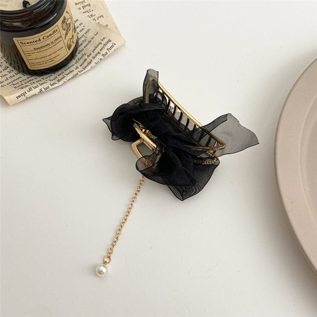 2021 New Women Elegant Gold Hollow Geometric Metal Hair Claw Vintage Hair Clips Headband Hairpin Hair Crab Hair Accessories