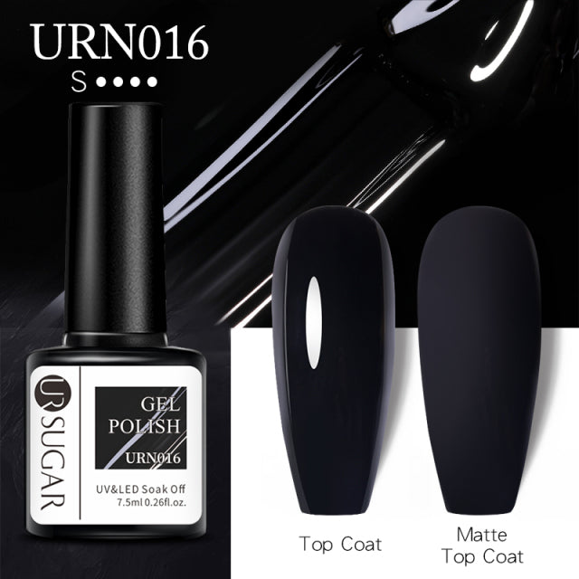 UR Sugar 7.5ML Gel Polish Manicure For Nails Christmas Semi Permanent Vernis Top Coat Soak Off UV LED Gel Color Glitter Varnish