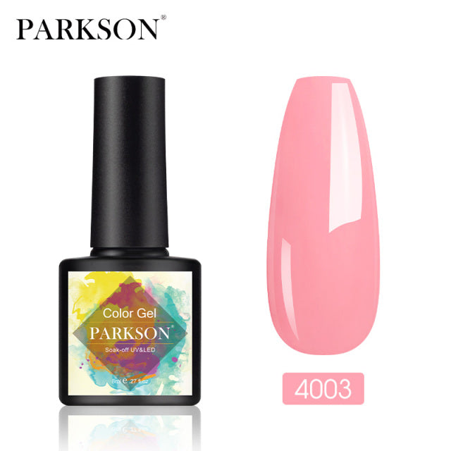 Parkson No Wipe Top Coat Base Coat Nail Gel polish Design Enhancer Varnish Semi Permanent Soak Off UV LED Nail Art Tool