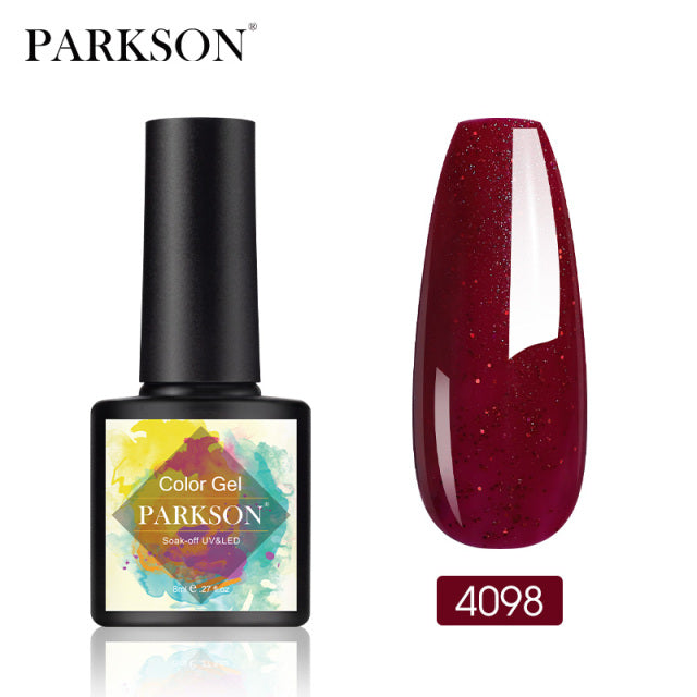 Parkson No Wipe Top Coat Base Coat Nail Gel polish Design Enhancer Varnish Semi Permanent Soak Off UV LED Nail Art Tool