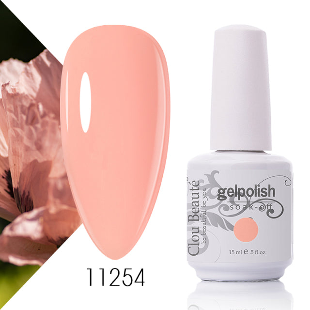 No Wipe Top Coat Base Coat Primer UV Gel Nail Art Tips Manicure Gel Nail Polish Color Gel Polish esmalte semi permanente