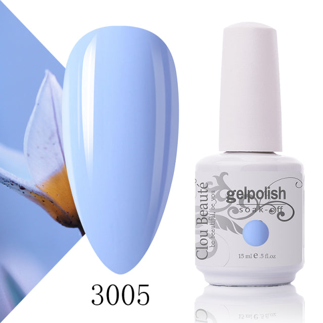 No Wipe Top Coat Base Coat Primer UV Gel Nail Art Tips Manicure Gel Nail Polish Color Gel Polish esmalte semi permanente