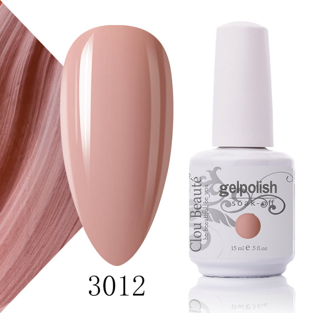 No Wipe Top Coat Base Coat Primer UV Gel Nail Art Tips Manicure Gel Nail Polish Color Gel Polish esmalte semi permanente