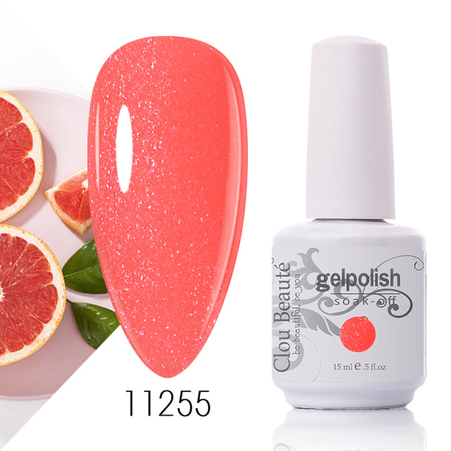 No Wipe Top Coat Base Coat Primer UV Gel Nail Art Tips Manicure Gel Nail Polish Color Gel Polish esmalte semi permanente