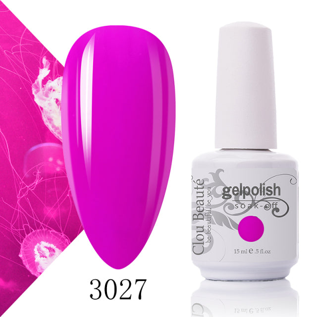 No Wipe Top Coat Base Coat Primer UV Gel Nail Art Tips Manicure Gel Nail Polish Color Gel Polish esmalte semi permanente