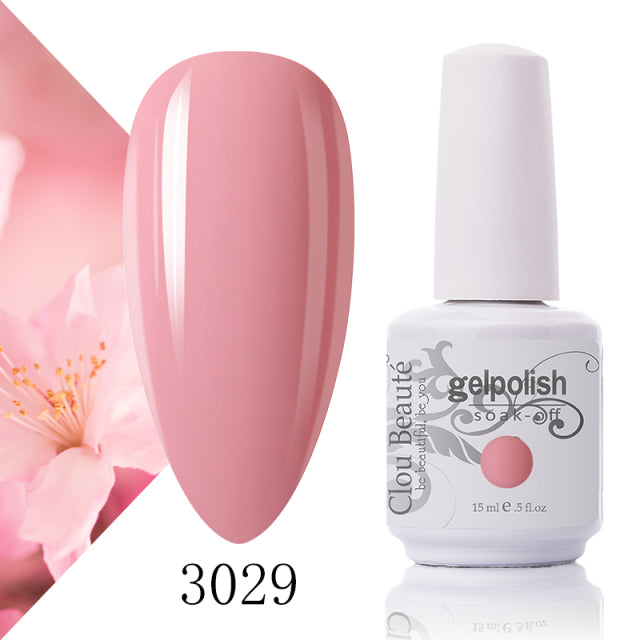 No Wipe Top Coat Base Coat Primer UV Gel Nail Art Tips Manicure Gel Nail Polish Color Gel Polish esmalte semi permanente