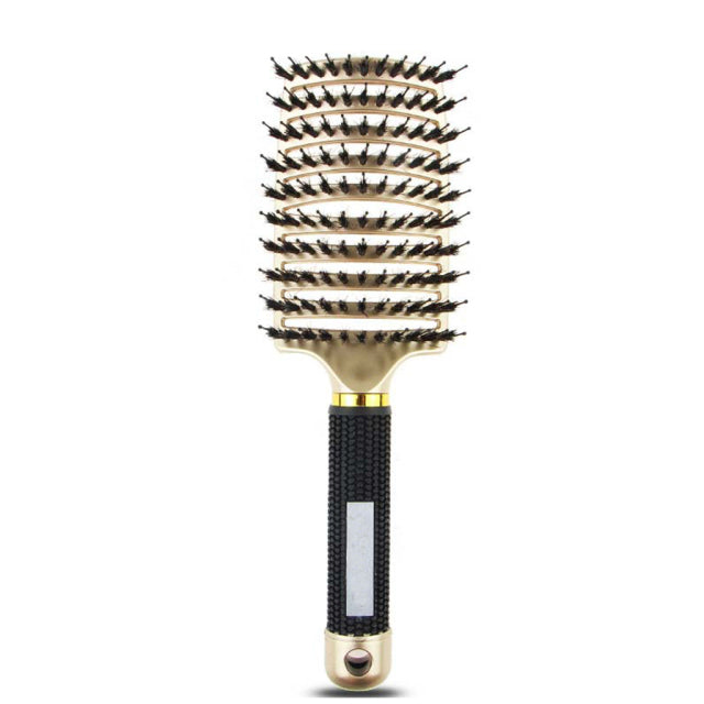 Hair Scalp Massage Comb Hairbrush Bristle Nylon Women Wet Dry Curly Detangle Hair Brush Salon Hairdressing Styling Tool Dropship