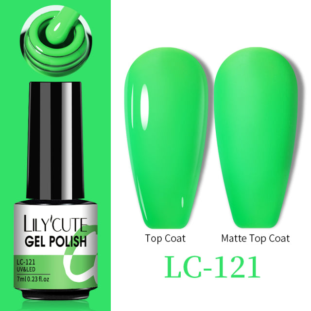 LILYCUTE Thermal Nail Gel Polish 3 Layers Temperature Shiny Color Changing Series Semi Permanent  Soak Off UV Nail Gels Polish