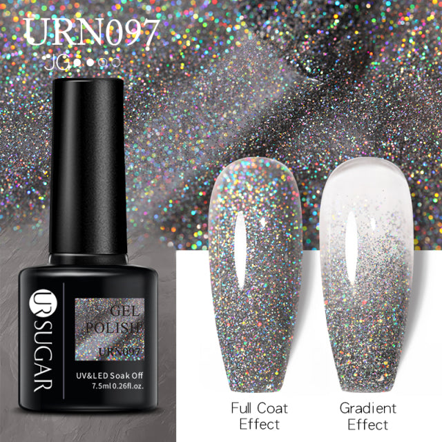 UR Sugar 7.5ML Gel Polish Manicure For Nails Christmas Semi Permanent Vernis Top Coat Soak Off UV LED Gel Color Glitter Varnish